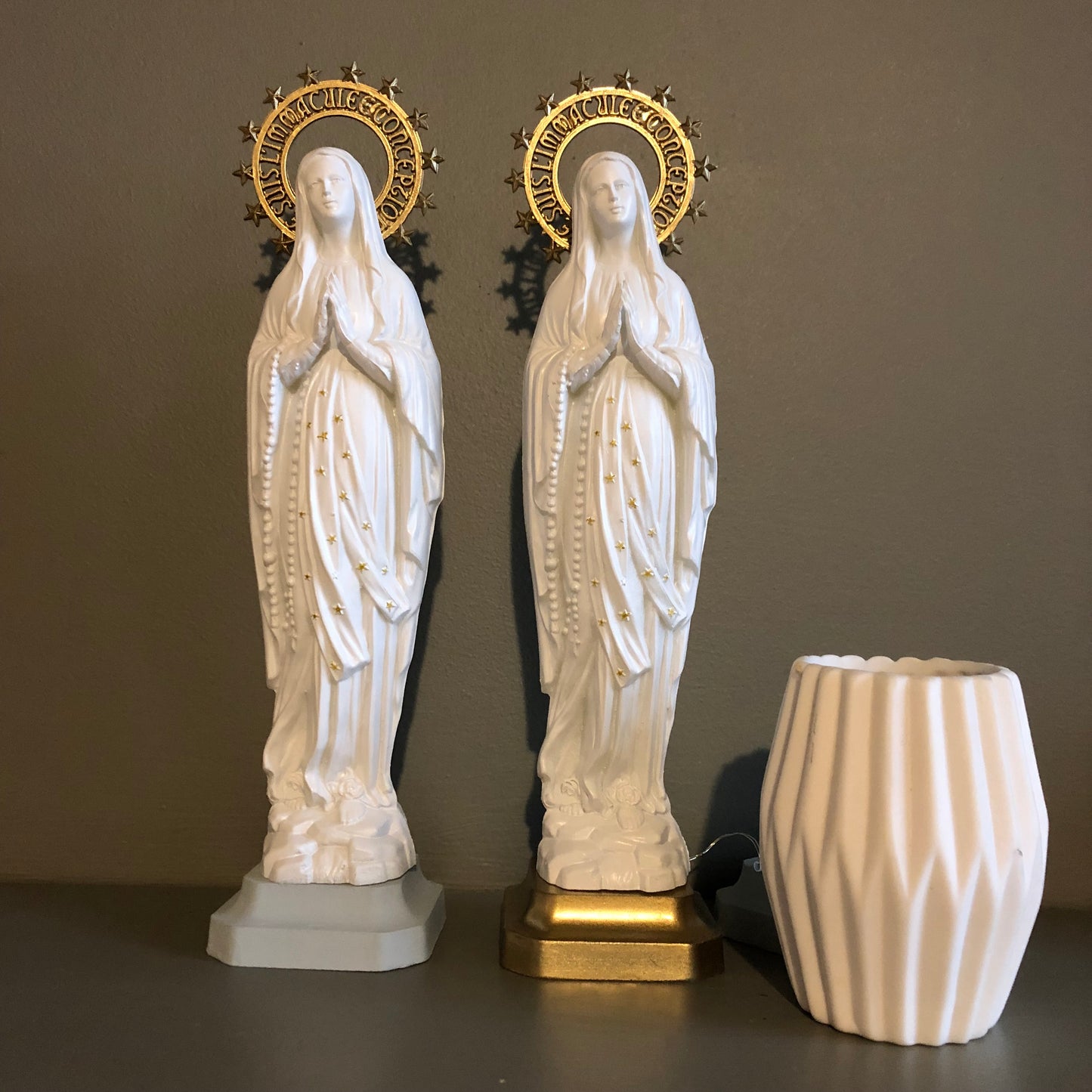 Statuette Vierge Lumineuse