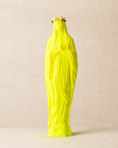 Vierge Sapristi V2 couronnée de fleurs